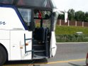 VU Auffahrunfall Reisebus auf LKW A 1 Rich Saarbruecken P44